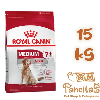 ROYAL CANIN DOG MEDIUM ADULT +7 15KG