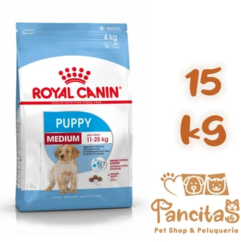 ROYAL CANIN DOG PUPPY MEDIUM 15KG PROMO
