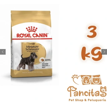 [RC] ROYAL CANIN DOG SCHNAUZER MINI ADULT 3KG