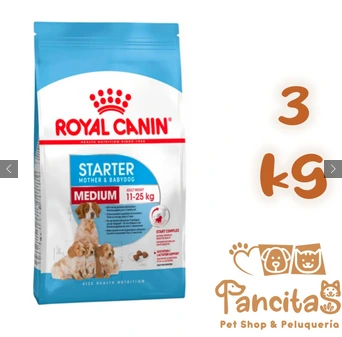 [2426030] ROYAL CANIN DOG STARTER MEDIUM 3KG