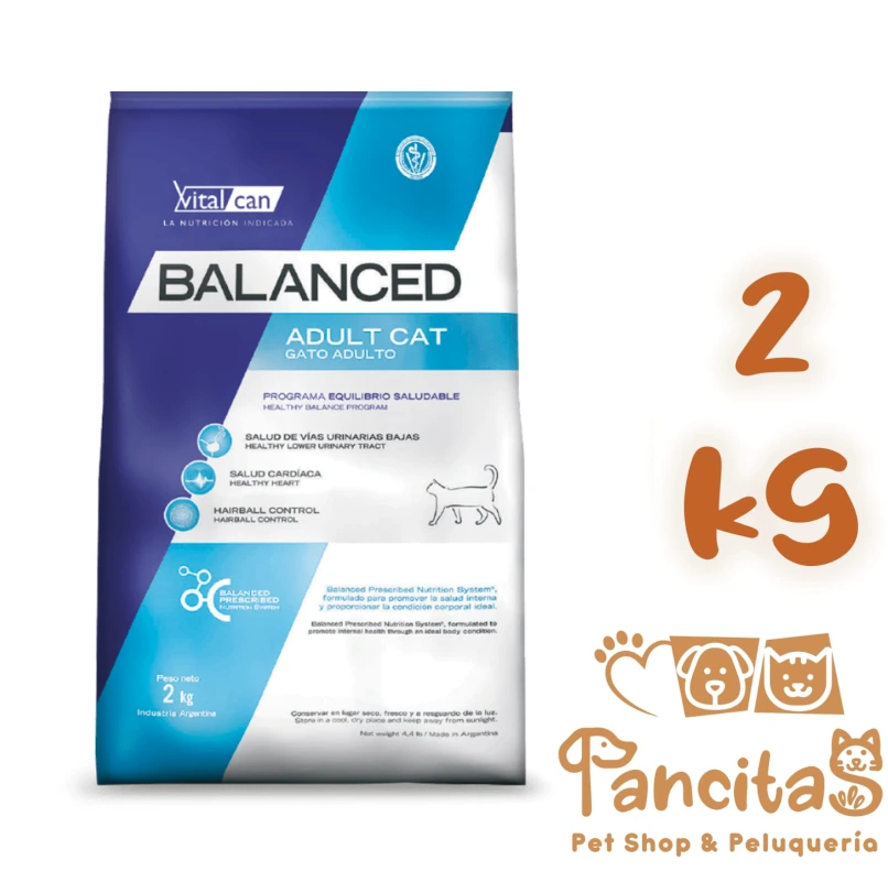 [21704] VITAL CAN BALANCED CAT ADULT 2KG PROMO