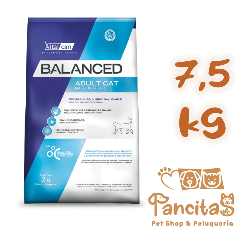 [21705] VITAL CAN BALANCED  CAT ADULT 7,5KG PROMO