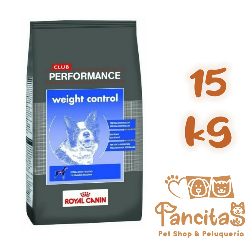 ROYAL CANIN DOG PERFORMANCE WEIGHT CONTROL 15KG PROMO