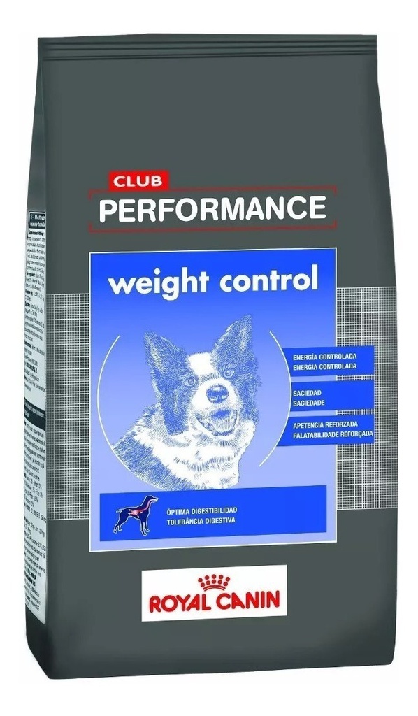 ROYAL CANIN DOG PERFORMANCE WEIGHT CONTROL 15KG PROMO