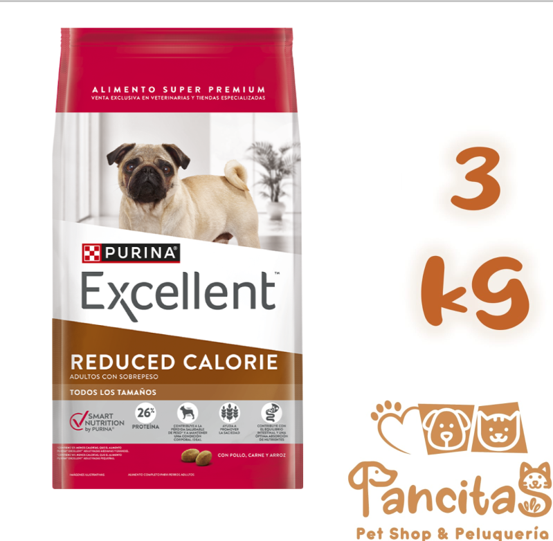 EXCELLENT DOG ADULT REDUCED CALORIE 3KG