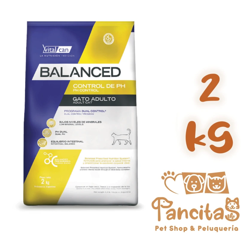 [21713] VITAL CAN BALANCED CAT CONTROL PH URINARY 2KG