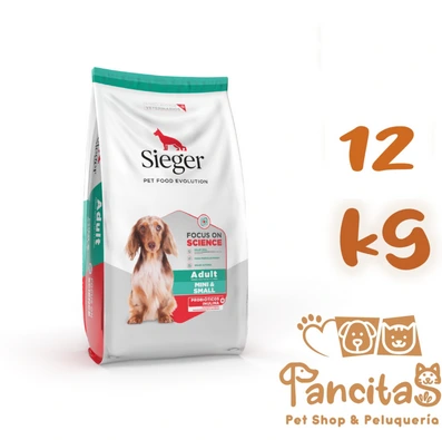 [385] SIEGER DOG ADULT SMALL BREED 12KG
