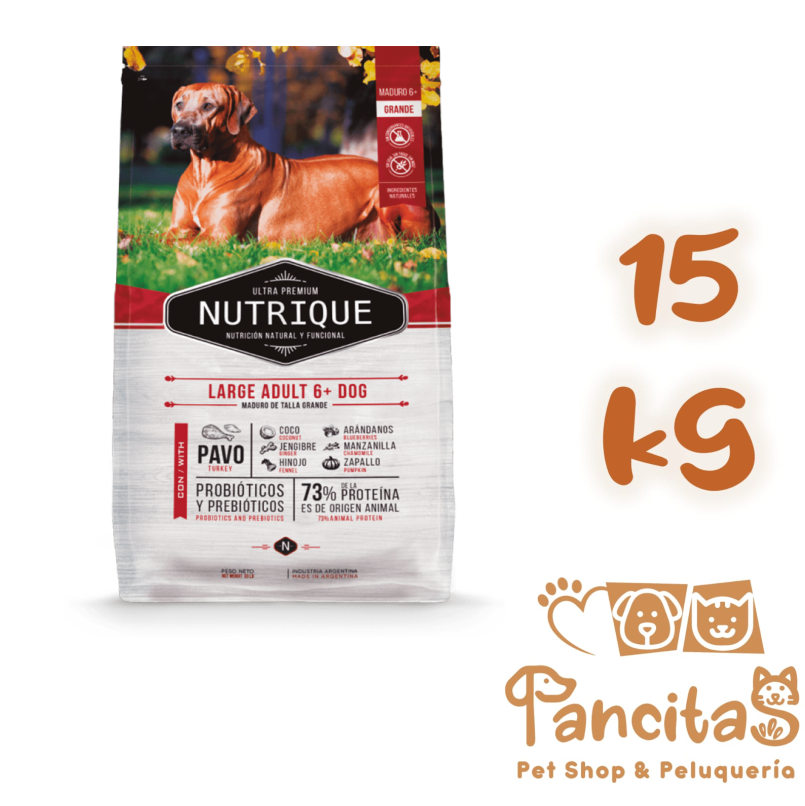 NUTRIQUE DOG AD LARGE +6 15KG