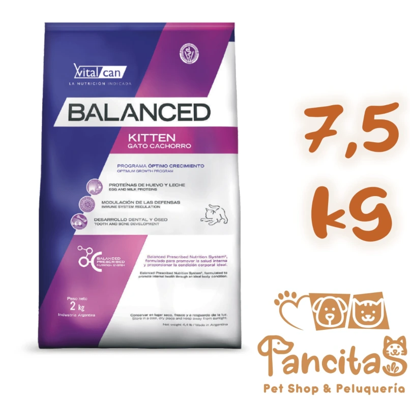 [21711] VITAL CAN BALANCED CAT KITTEN 7,5KG
