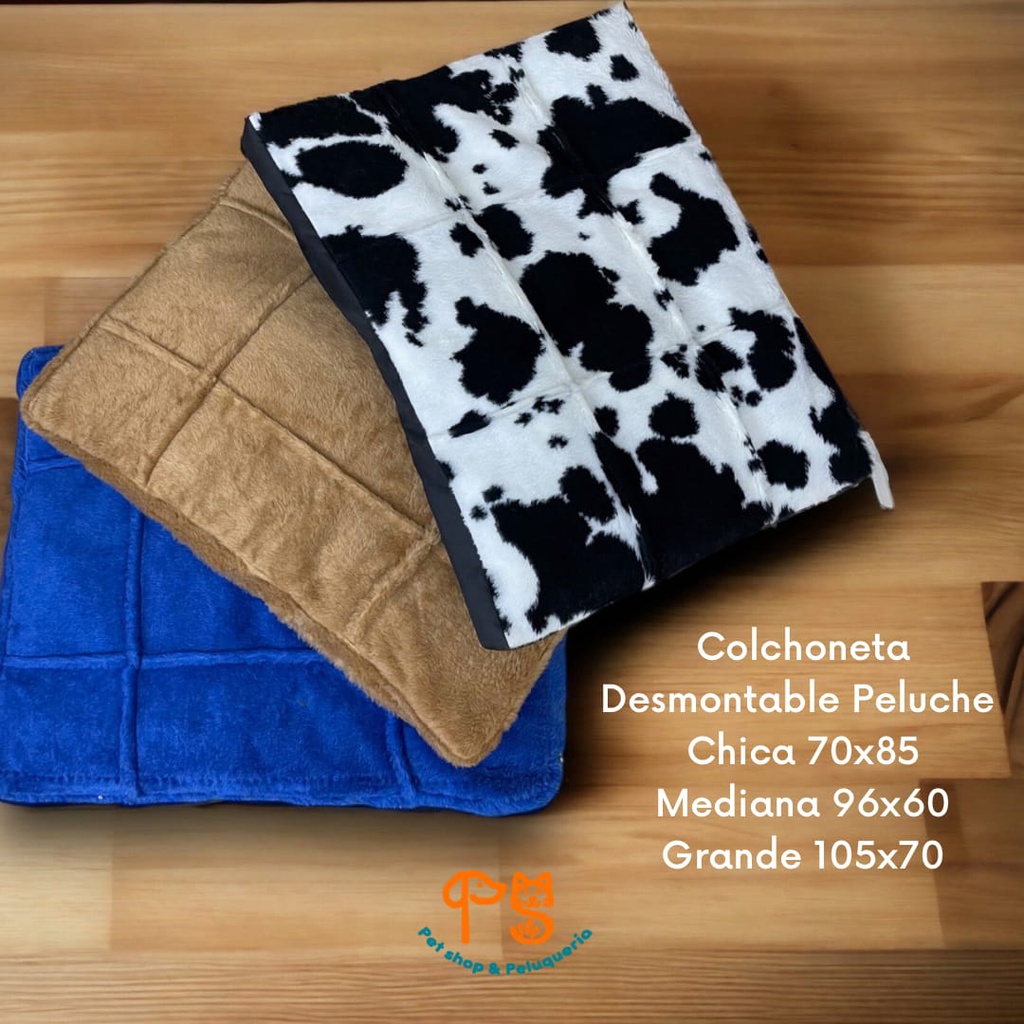 COLCHONETA DESMONTABLE PELUCHE CHICA