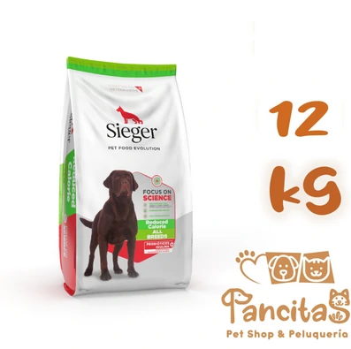 SIEGER DOG REDUCED CALORIES 12KG PROMO