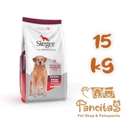 SIEGER DOG SENIOR +7 15KG