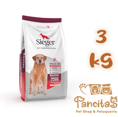 [175] SIEGER DOG SENIOR +7 3KG