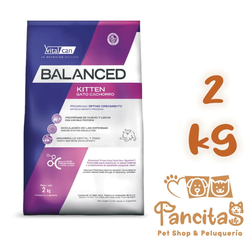 [21710] VITAL CAN BALANCED  CAT KITTEN 2KG