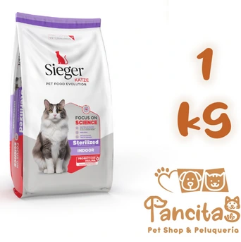 [477] SIEGER KATZE CAT STERILIZED INDOOR 1KG
