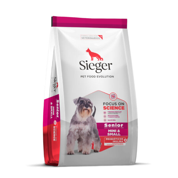 SIEGER DOG SENIOR MORDIDA PEQ +7 15KG