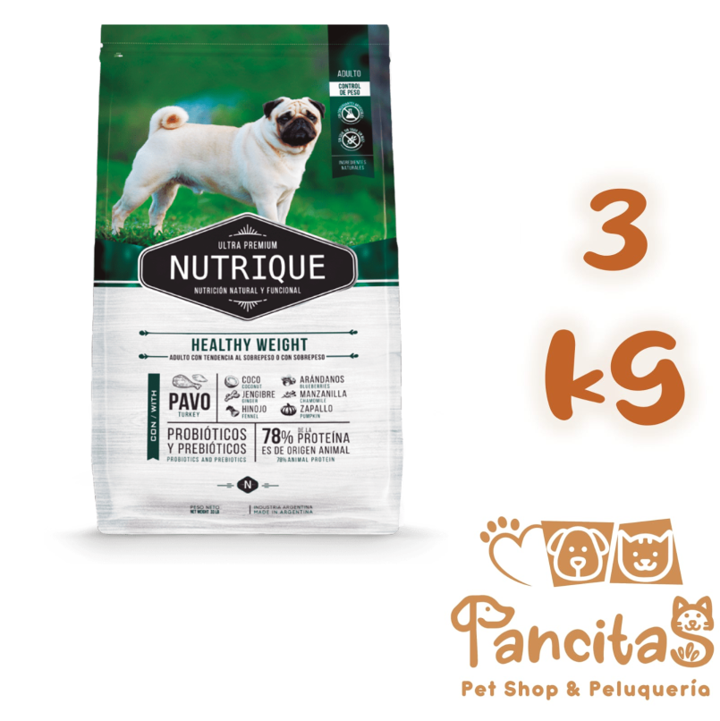 NUTRIQUE DOG HEALTHY WEIGHT 3KG