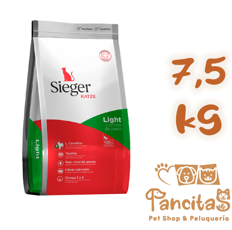 SIEGER KATZE CAT LIGHT 7,5KG