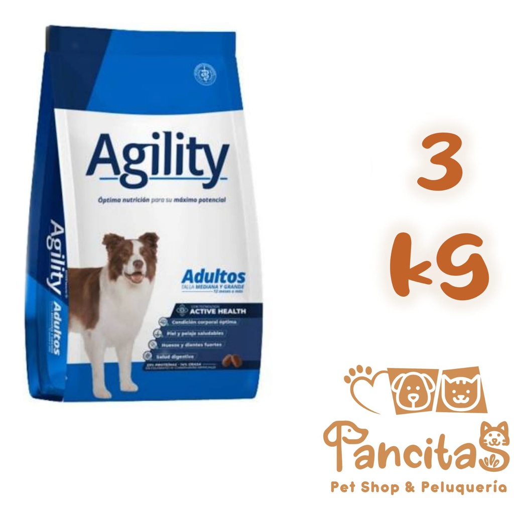 AGILITY DOG ADULTO 3KG