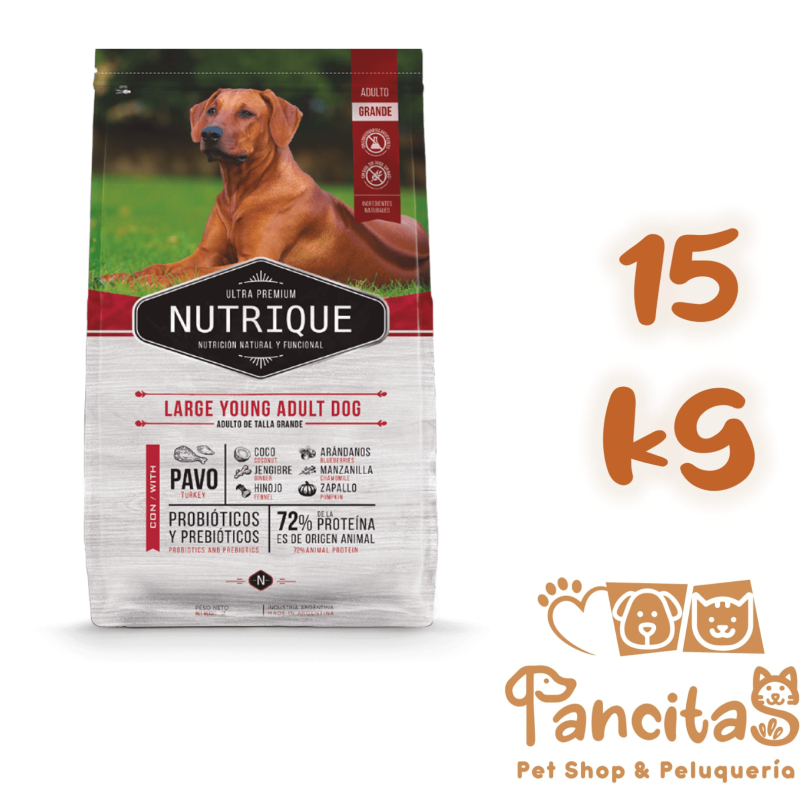 NUTRIQUE DOG ADULTO LARGE 15KG