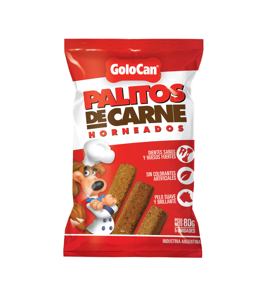 GOLOCAN PALITOS DE CARNE HORNEADOS 80GR