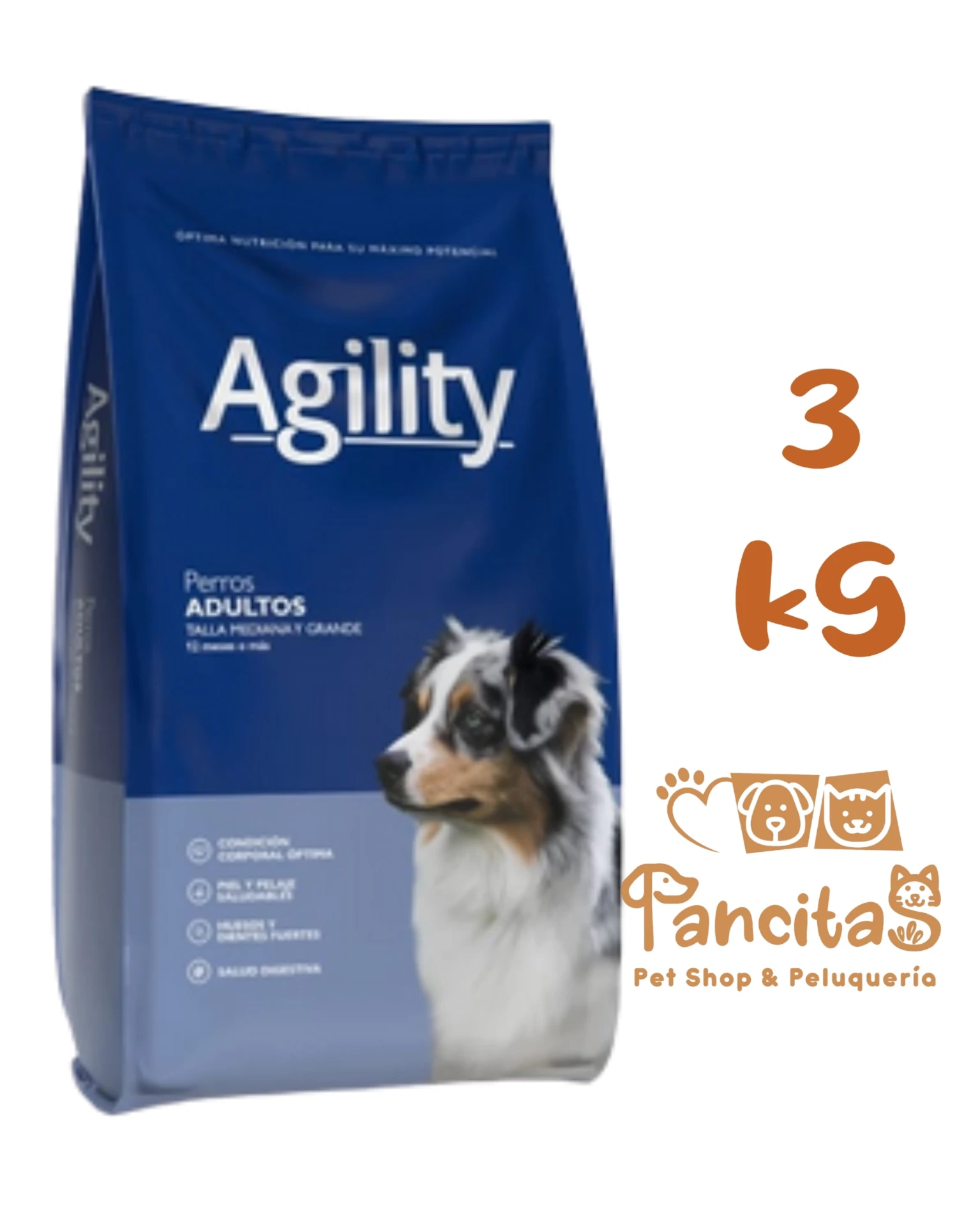 [141] AGILITY DOG ADULTO 3KG