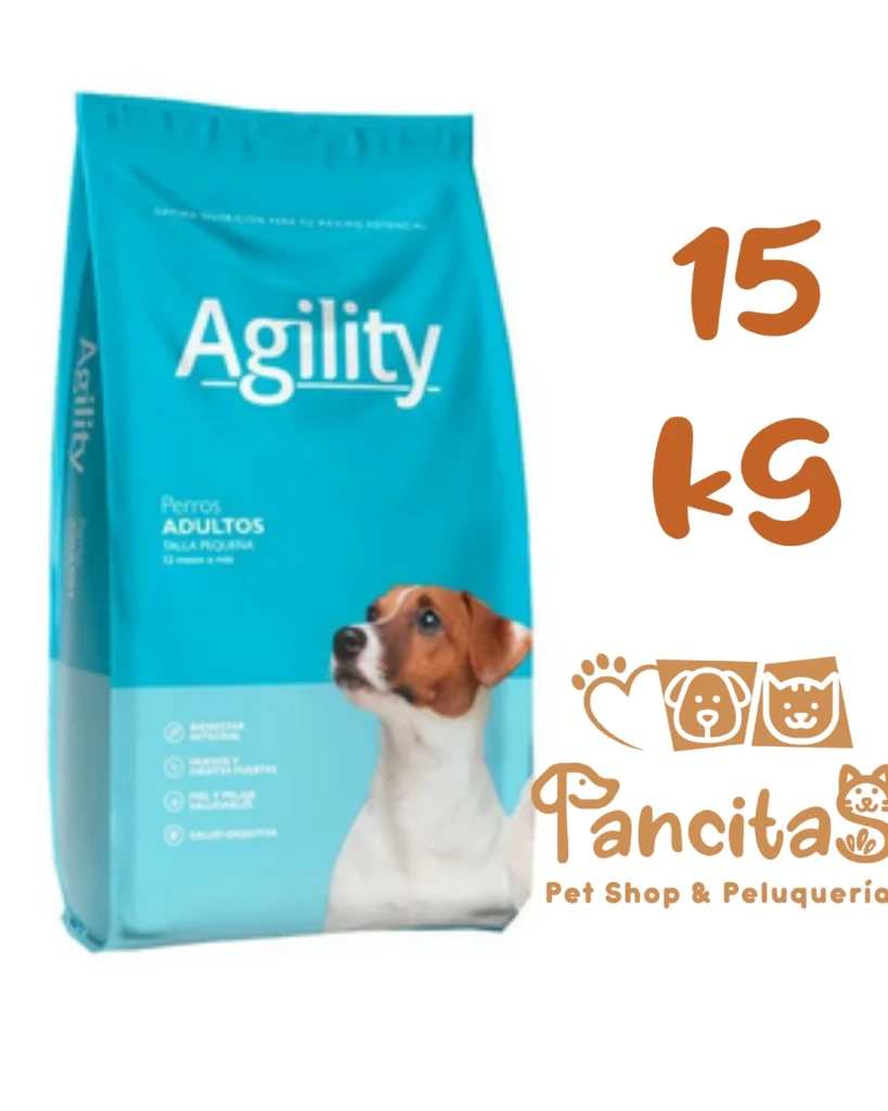 AGILITY DOG ADULTO RAZAS PEQUEÑAS 15KG