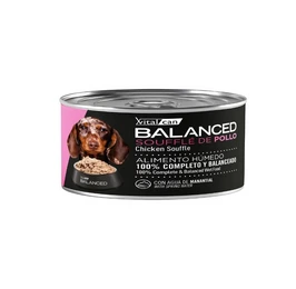 VITAL CAN BALANCED LATA DOG PUPPY SOUFFLE POLLO 85GR PROMO 2X1