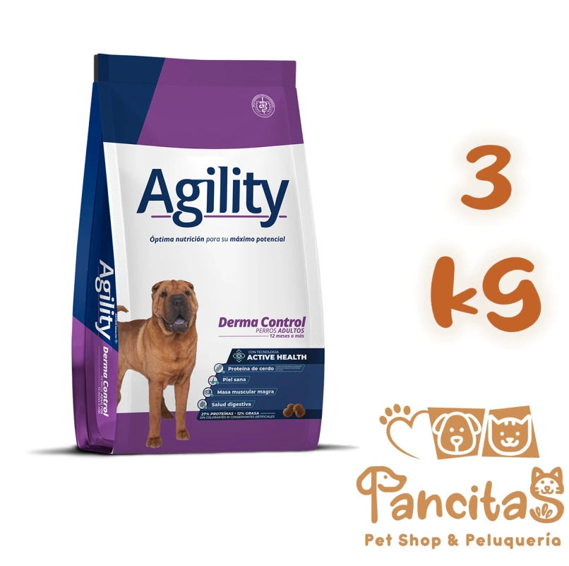 [293] AGILITY DOG DERMA CONTROL 3KG