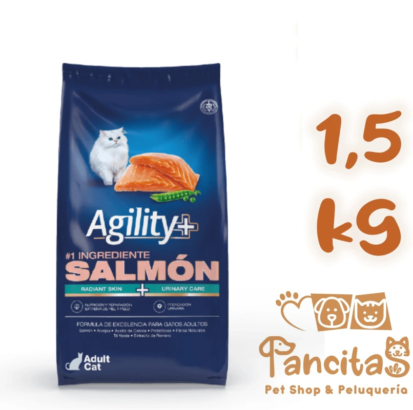 [444] AGILITY+ CAT AD SALMON 1,5 KG