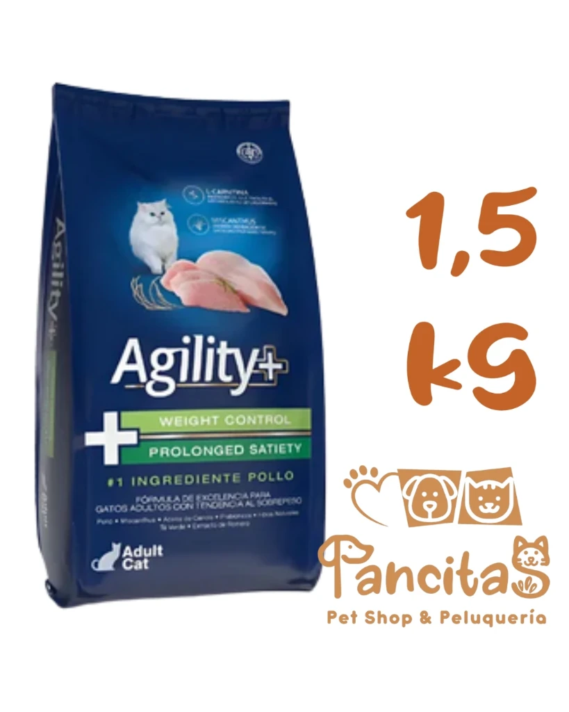 AGILITY+ CAT WEIGHT CONTROL 1,5 KG