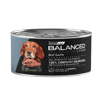 VITAL CAN BALANCED LATA DOG SENIOR SOUFFLE CARNE 85GR PROMO 2X1