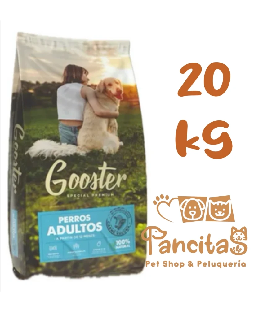 GOOSTER DOG ADULT 20KG