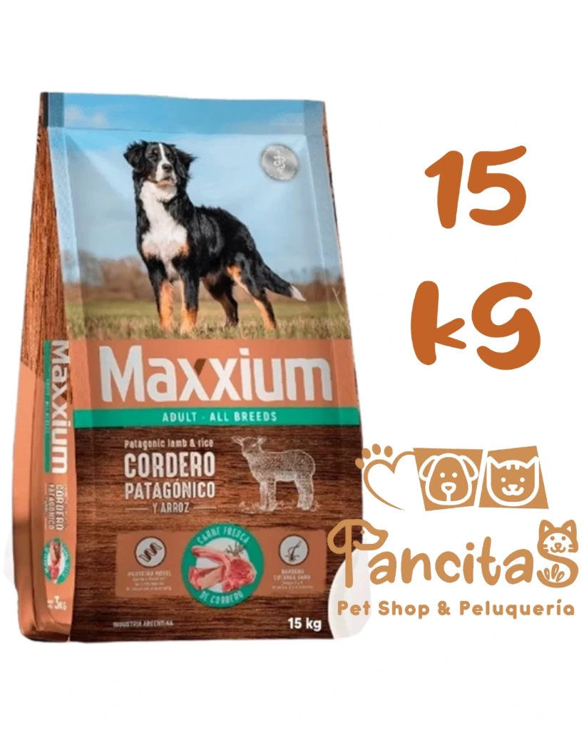 MAXXIUM DOG ADULT CORDERO 15KG PROMO