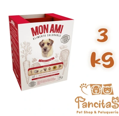 [6313] MON AMI DOG HUMAN GRADE ADULTO SMALL Y MEDIUM 3KG