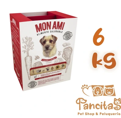 MON AMI DOG HUMAN GRADE ADULTO SMALL Y MEDIUM 6KG PROMO