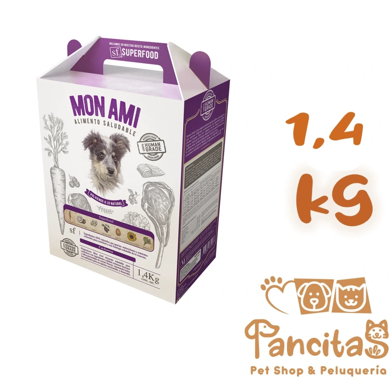 [6310] MON AMI DOG HUMAN GRADE CACHORRO 1,4KG