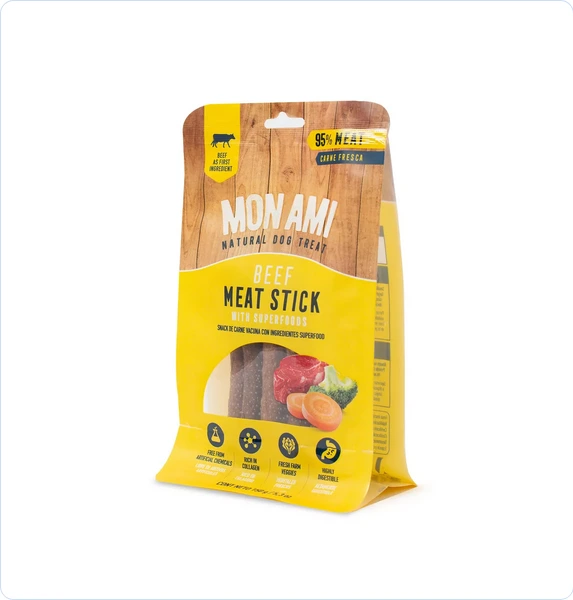 [6333] MON AMI SNACKS MEAT STICK BEEF 150GR