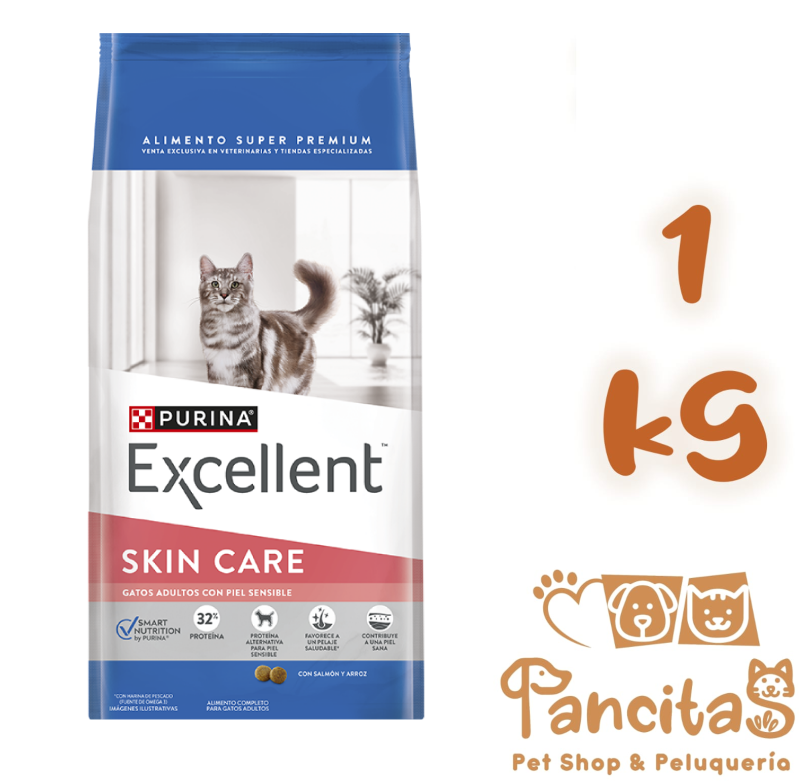 EXCELLENT CAT SKIN CARE 1KG SALMON