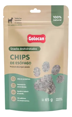 GOLOCAN CHIPS DE ESOFAGO 65GR