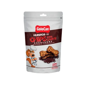 GOLOCAN HUESITOS CON CHIPS CARNE HORNEADOS 500GR