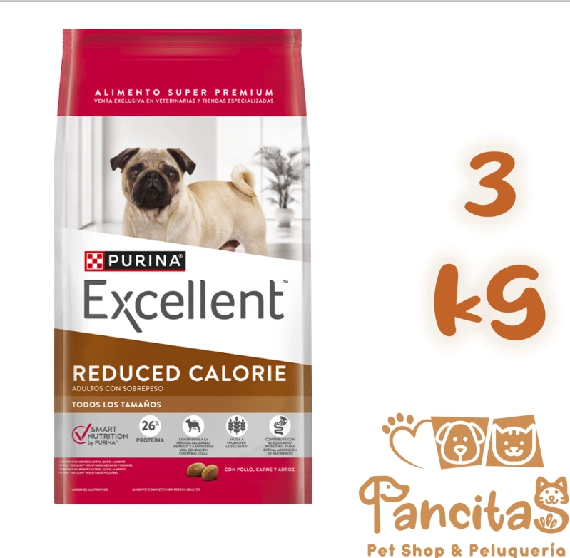 EXCELLENT DOG ADULT REDUCED CALORIE 3KG