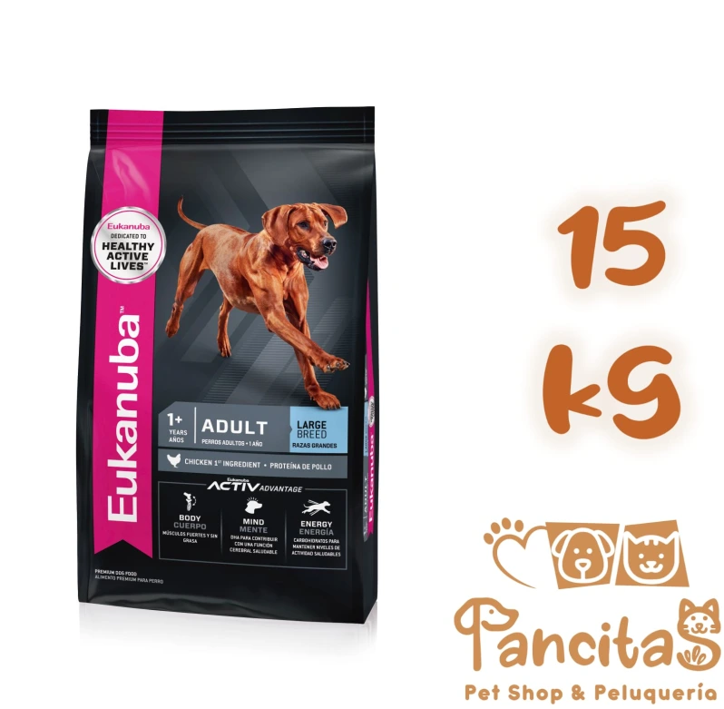[7023150] EUKANUBA  ADULTO LARGE 15KG PROMO