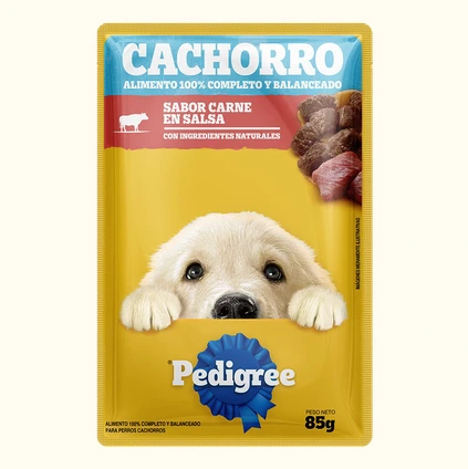 [10201423] PEDIGREE POUCH DOG CACHORRO CARNE 100GR PROMO 5+1