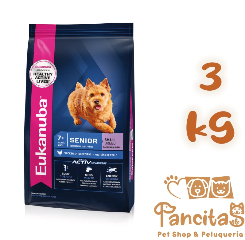 EUKANUBA  SENIOR SMALL +7 3KG