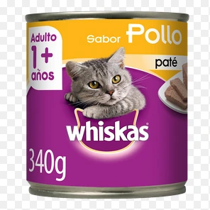 WHISKAS CAT LATA ALIMENTO HUMEDO PATE DE POLLO promo 5+1