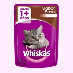 WHISKAS POUCH ADULTO PAVO SALSA PROMO 5+1