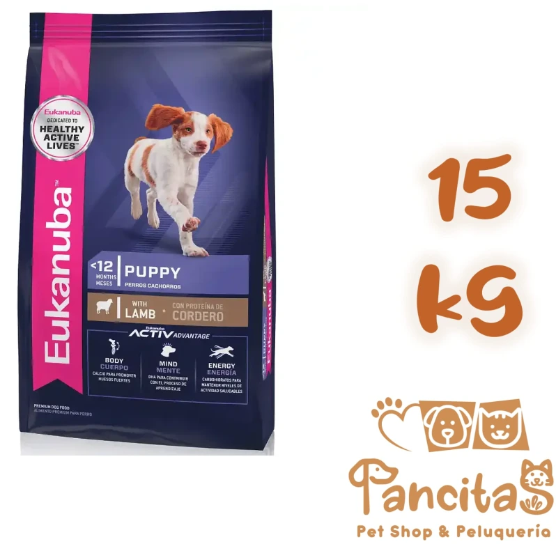 [7212150] EUKANUBA CORDERO PUPPY MEDIUM 15KG PROMO