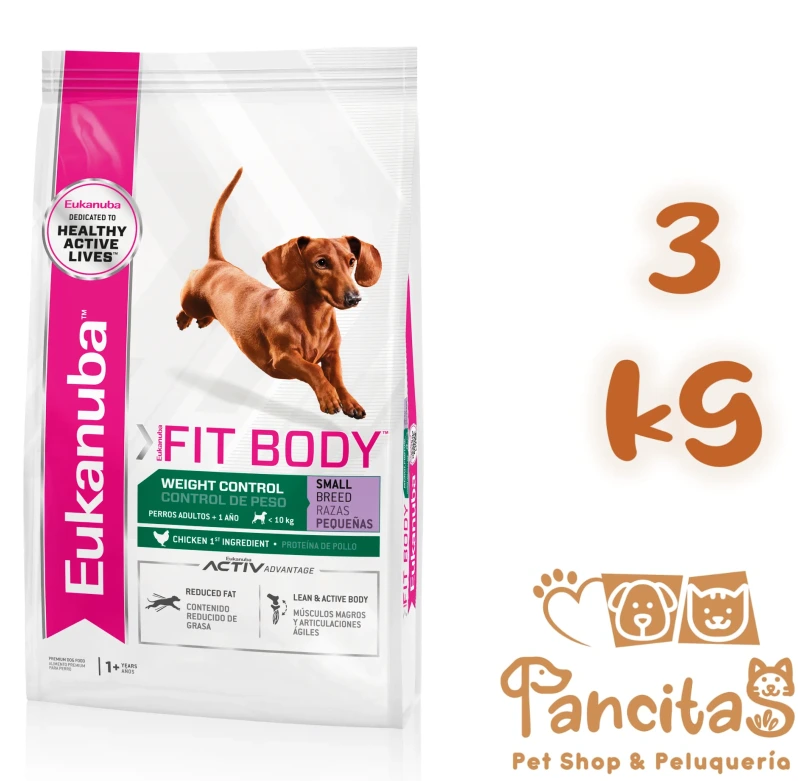 EUKANUBA FIT BODY SMALL 3KG