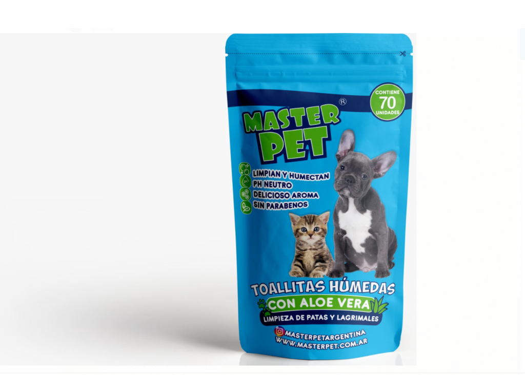 TOALLITAS HUMEDAS MASTER PET PROMO 2X1